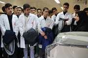 بازدید دانش آموزان مرکز استعدادهای درخشان شهید سلطانی 4 کرج از دانشکده داروسازی 